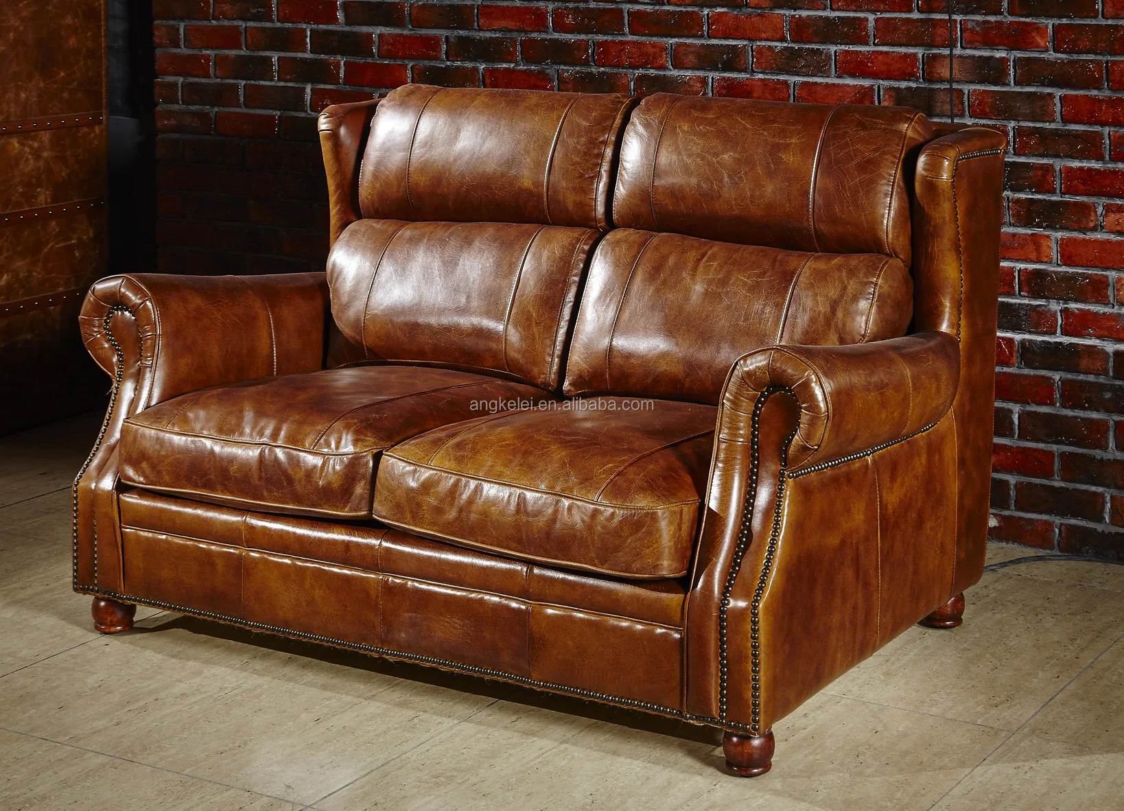 Customized Sofa Classic Living Room - Genuine Leather Set within Custom-Made Leather Sofa Price Quote