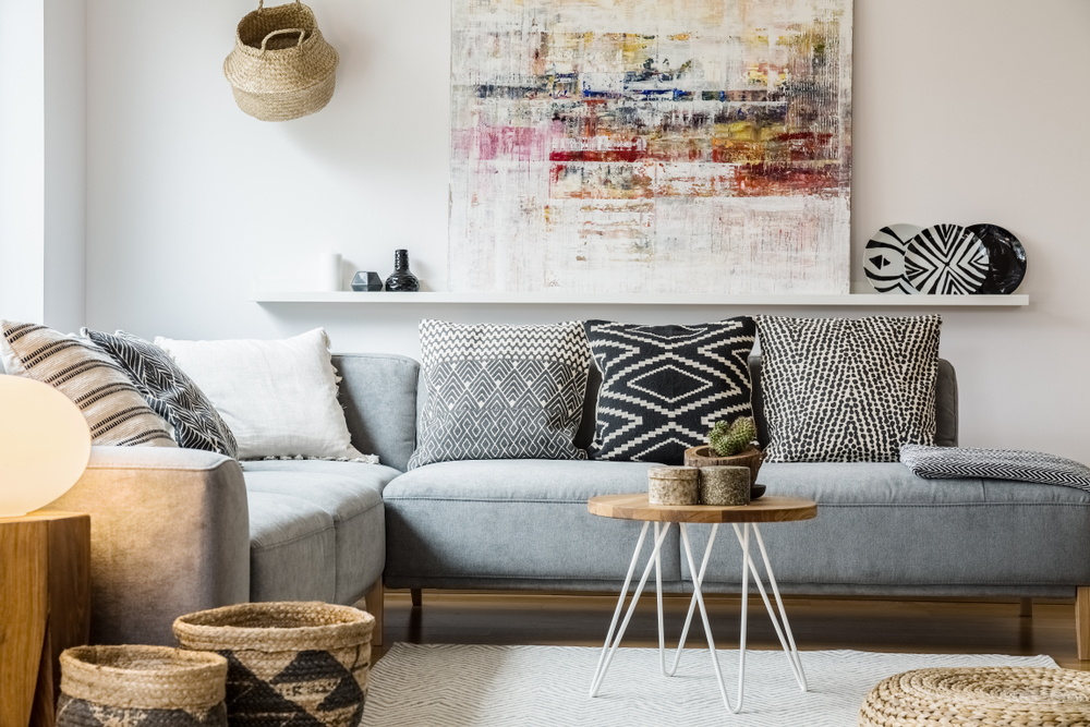 Decorating Ideas For Wall Behind Sofa | Baci Living Room in How To Decorate Behind A Sofa
