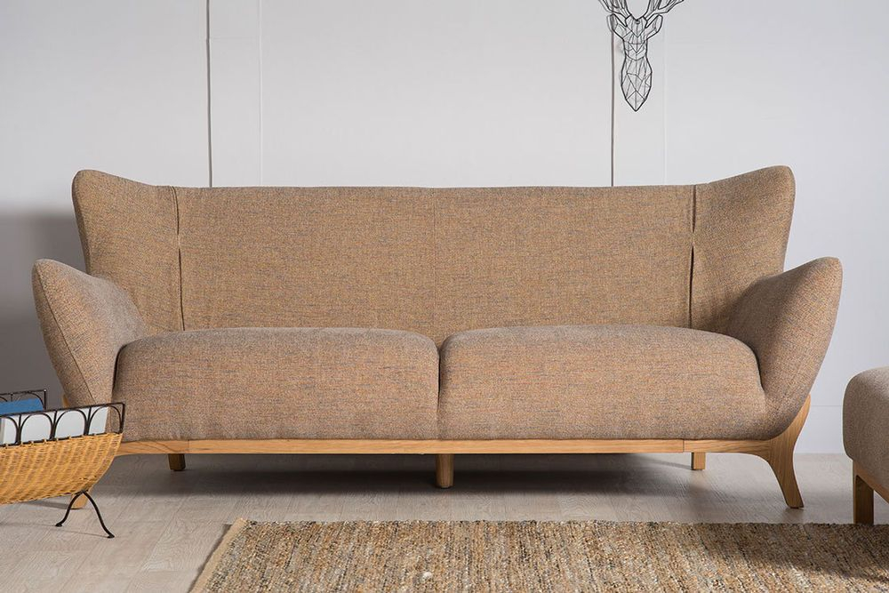 Details About Willow Retro Scandinavian Designer Modern Contemporary ... throughout Crafting spaces with modern Scandinavian sofas featuring natural light wood elements