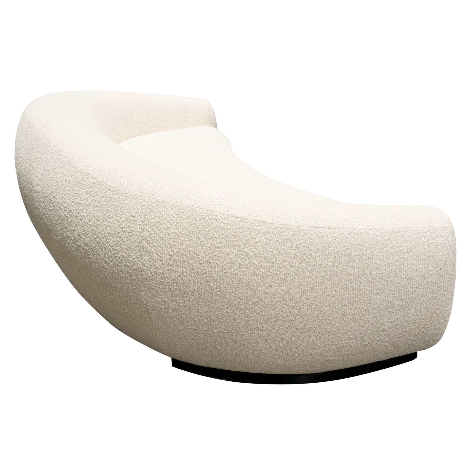 Diamond Sofa Pascal Sofa In Bone Boucle Textured Fabric W/ Contoured ... for The Allure of Bone Boucle Textured Fabric on the Pascal Sofa