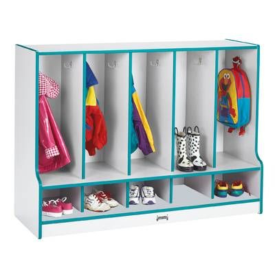 Ecr4Kids 5 Section Coat Locker & Reviews | Wayfair | Classroom ... with regard to Toddler 5 Section Coat Locker