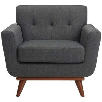 Gneiss Modern Linen Arm Chair - Slate/Grey - Safavieh : Target with regard to Designing with the Gneiss Sofa How Slate Grey Elevates Your Living Space