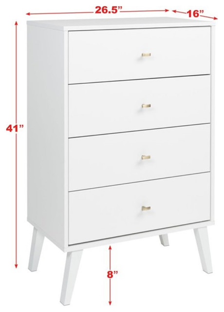 Home Square 2-Piece Set With Modern 7-Drawer Dresser & 4-Drawer Chest ... throughout Unpacking the Pebble Gray Home Square Set Durability and Design
