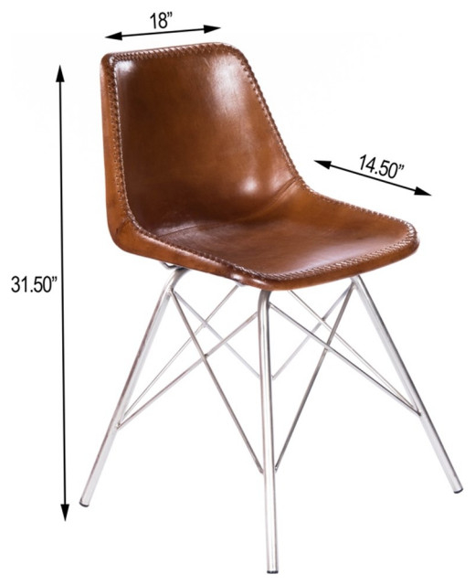 Home Square Modern Leather Side Chair In Black Finish - Set Of 2 ... pertaining to Gavin Series Modern Chair Black Frame In Light Brown Set Of 2