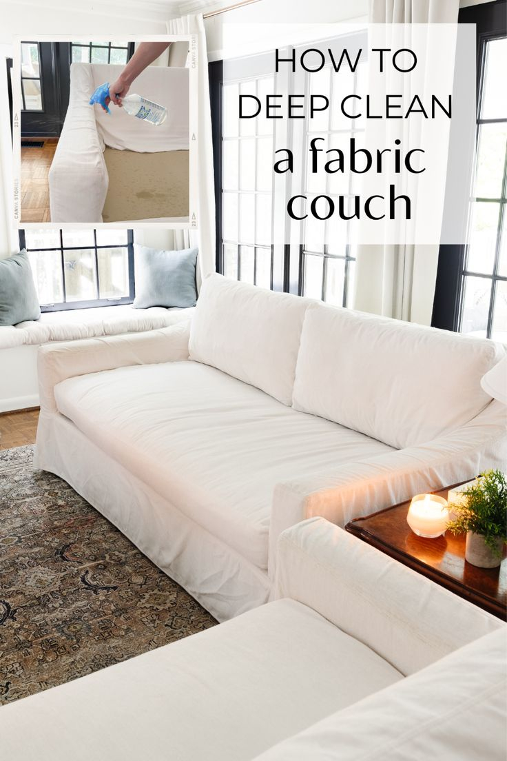 How To Clean A Couch With Fabric In 7 Steps + A Diy Sofa Cleaning ... throughout Diy Sofa Cleaning Guide For Fabric Furniture