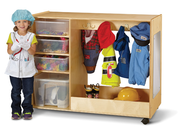 Jonti-Craft Dress-Up Center With Bins - Ygrowup Toys with From Pretend to Purpose The Lasting Impact of Jonti-Craft Dress-Up Storage