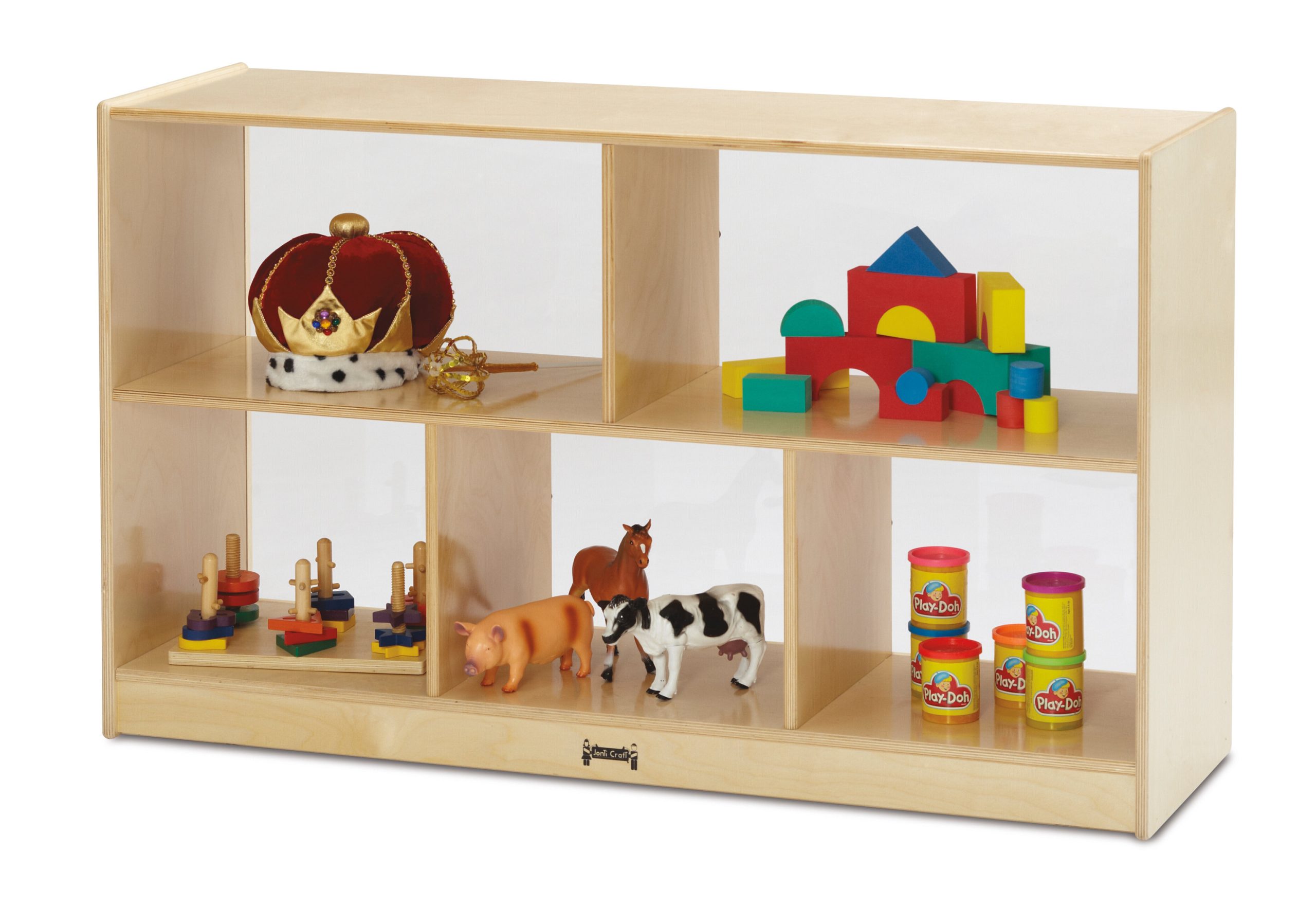 Jonti-Craft® Low Single Mobile Storage Unit | Wayfair for Unlocking Organization The Jonti-Craft Single Storage Cabinet Advantage