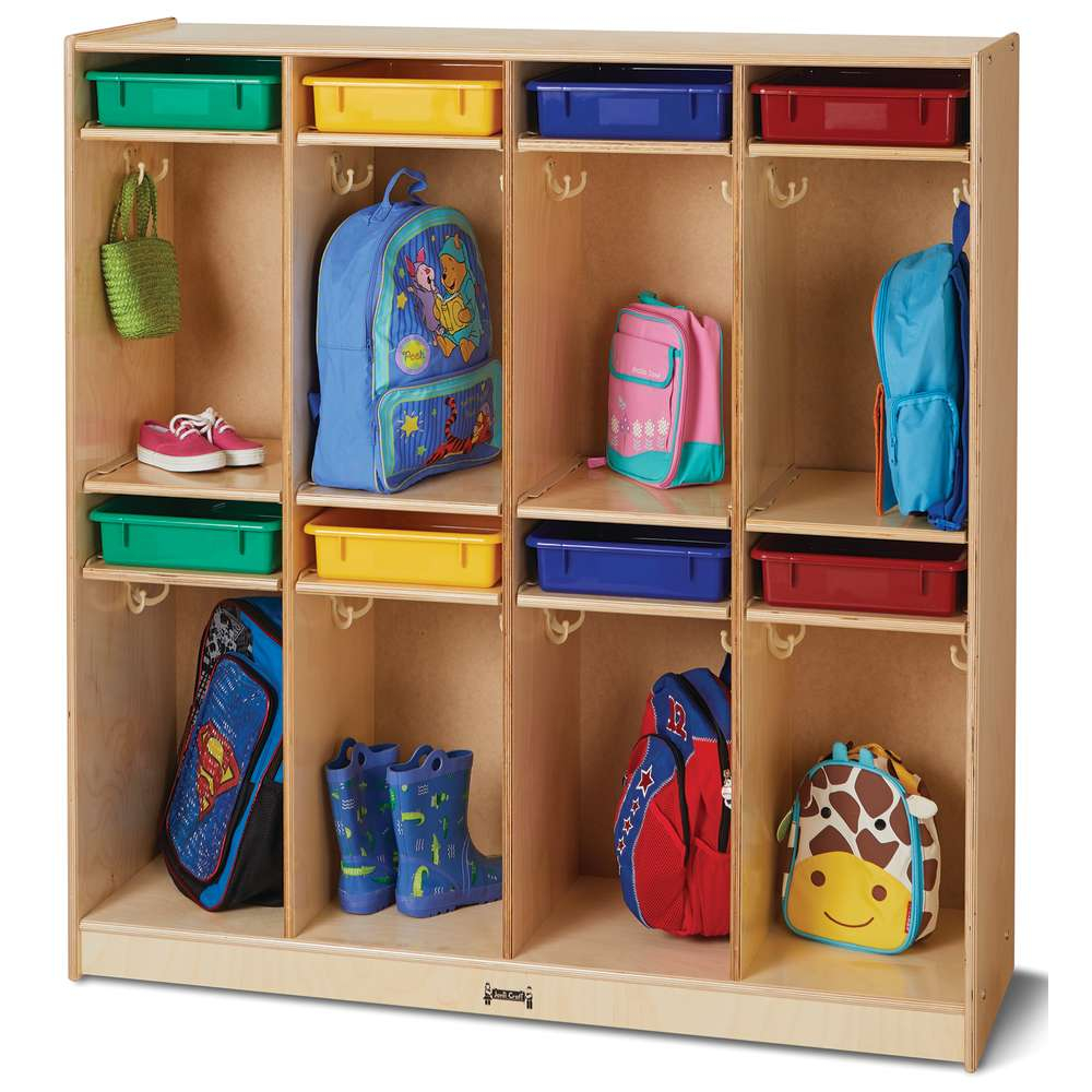 Jonti-Craft Take Home Center, 8-Section, With Colored Paper Trays in Jonti-Craft Take Home Center – 8 Section – Without Paper-Trays