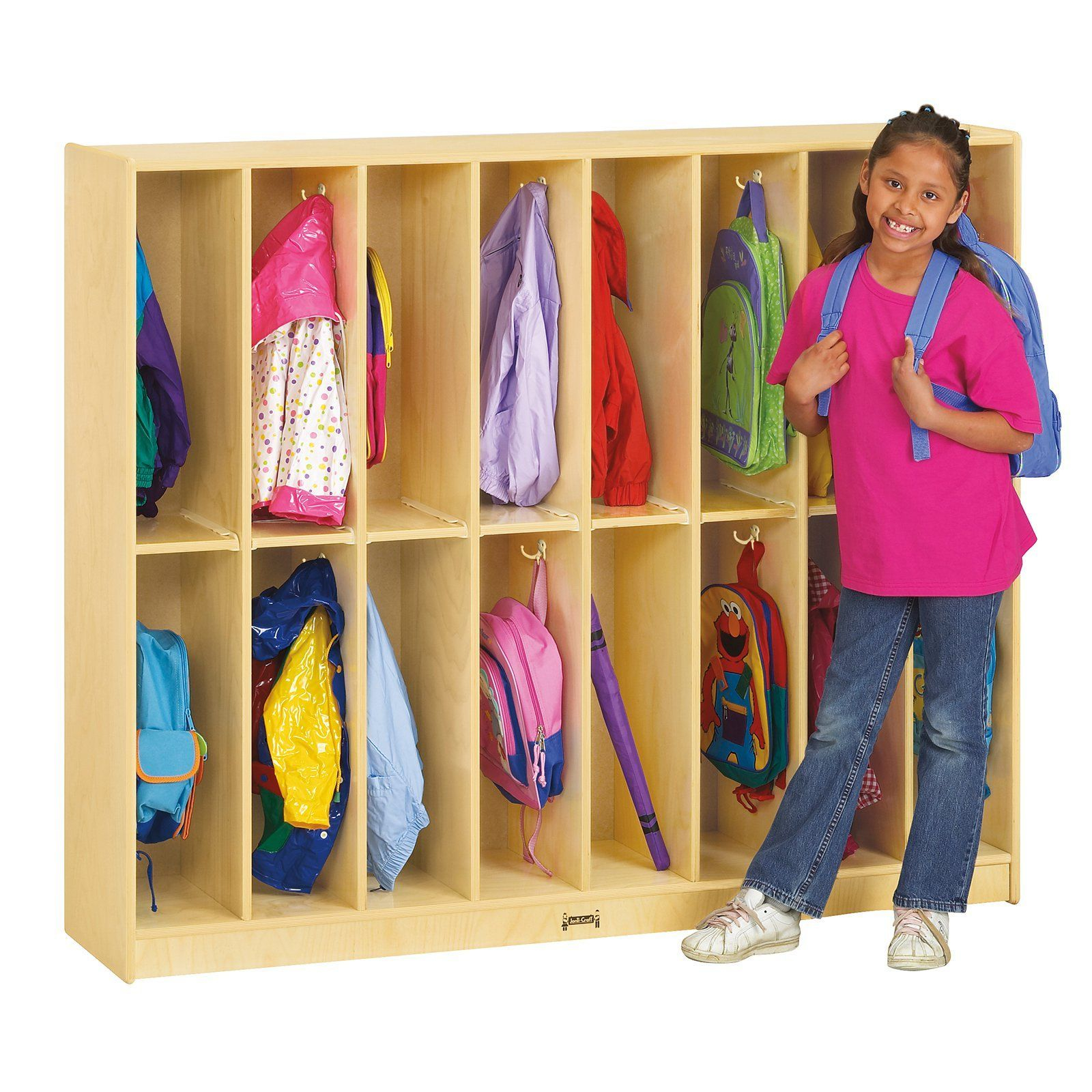Jonti-Craft Twin Trim Locker - 2686Jc | Lockers, Daycare Decor, School ... inside Jonti-Craft Twin Trim Locker