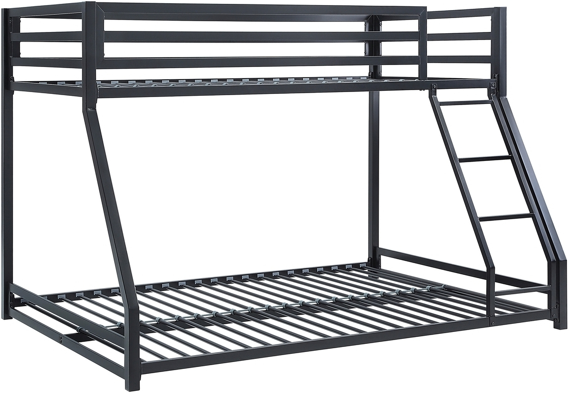 Jovie Twin Over Full Bunk Bed In Black By Homelegance | 1Stopbedrooms with Understanding the Features of the Lexicon Jovie Black Twin Bunk Bed