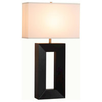 Julie Standing Table Lamp - Ebony - Traditional - Dining Sets - By ... for Illuminating Your Home with the Sophistication of the Julie Ebony Lamp