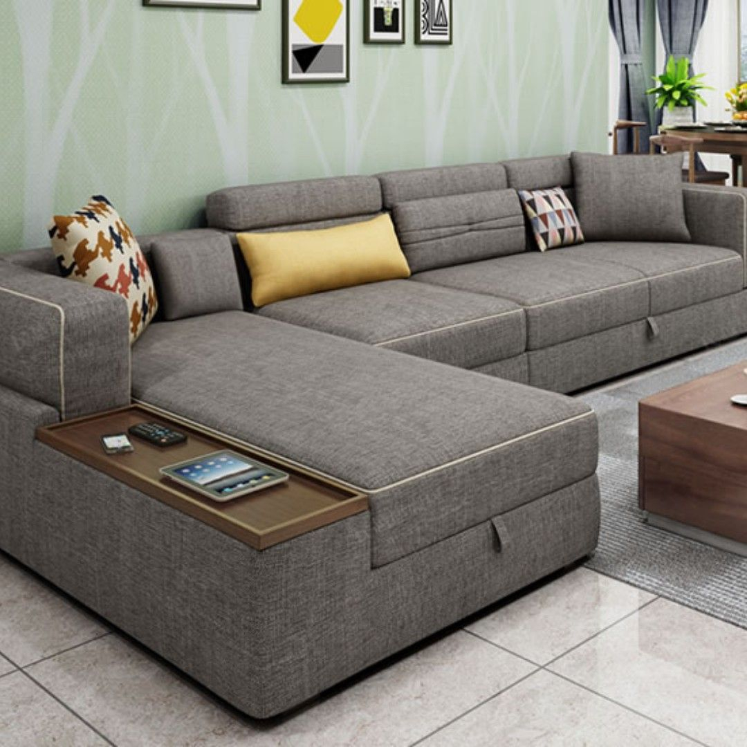 L Shape Sofa Design With Table At Shirley Chandler Blog with L-Shaped Sofa For Family Room Decor