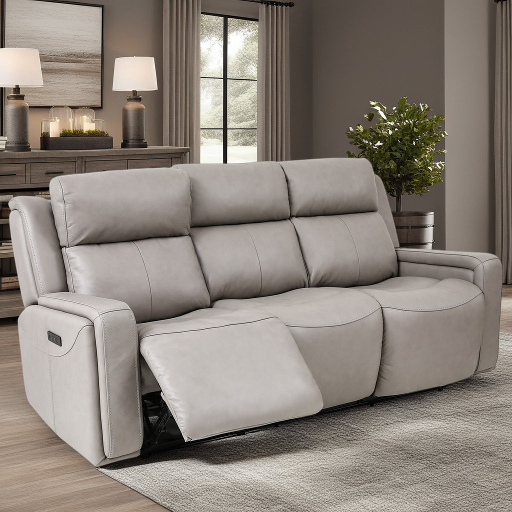 Latitude Run® Claude Dual Power Headrest And Lumbar Support Reclining ... inside Why a Dual Power Reclining Design Elevates Your Living Space