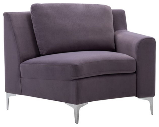 Legend Vansen 136" Symmetry Curved Modern Velvet Sectional Sofa In ... intended for Understanding the Craftsmanship of the Legend Vansen Velvet Sectional