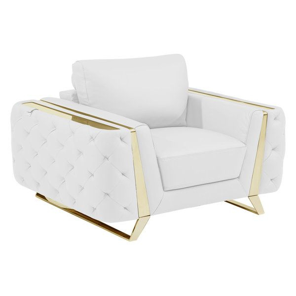 Leonardo Top Grain Italian Leather Chair - Contemporary - Armchairs And ... within What Makes Leonardo Top Grain Italian Leather Sofas a Lasting Investment