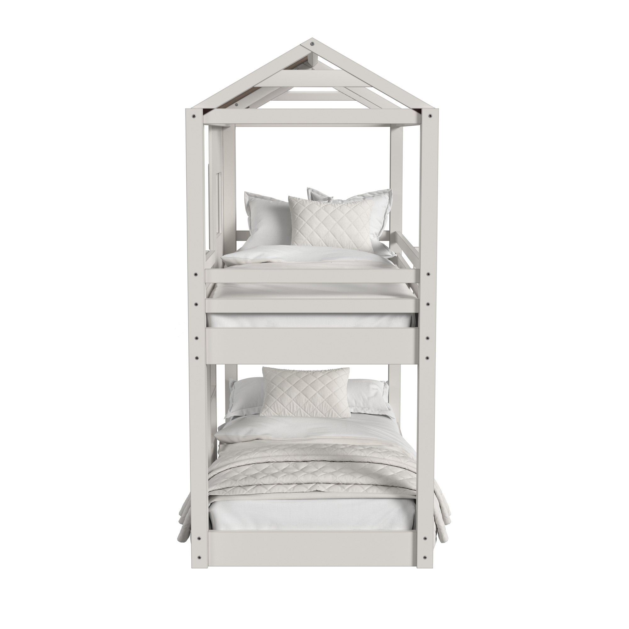 Lodge Complete Loft Bunk Bed | Cookies & Cream - Westwoodbaby with regard to Creating Sweet Dreams The Lodge Wood Loft Bunk Bed Way