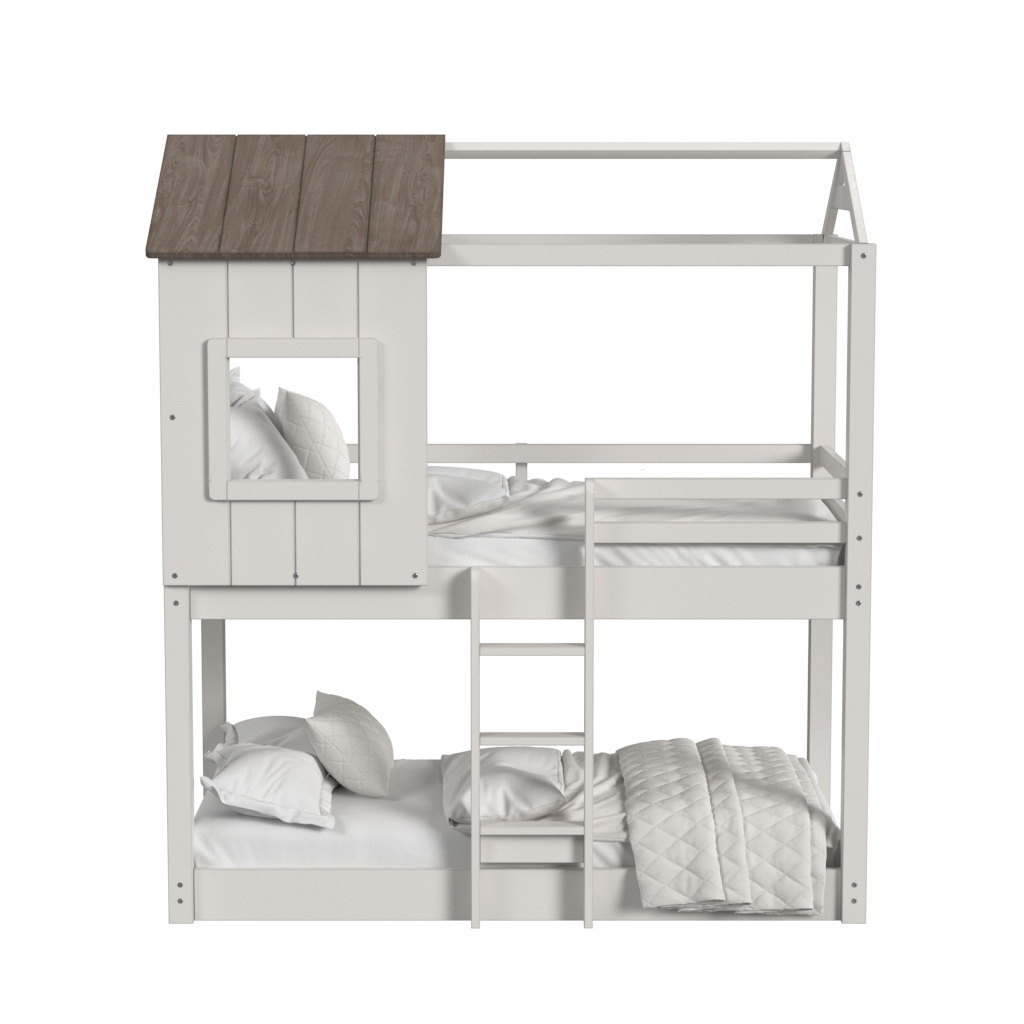 Creating Sweet Dreams The Lodge Wood Loft Bunk Bed Way