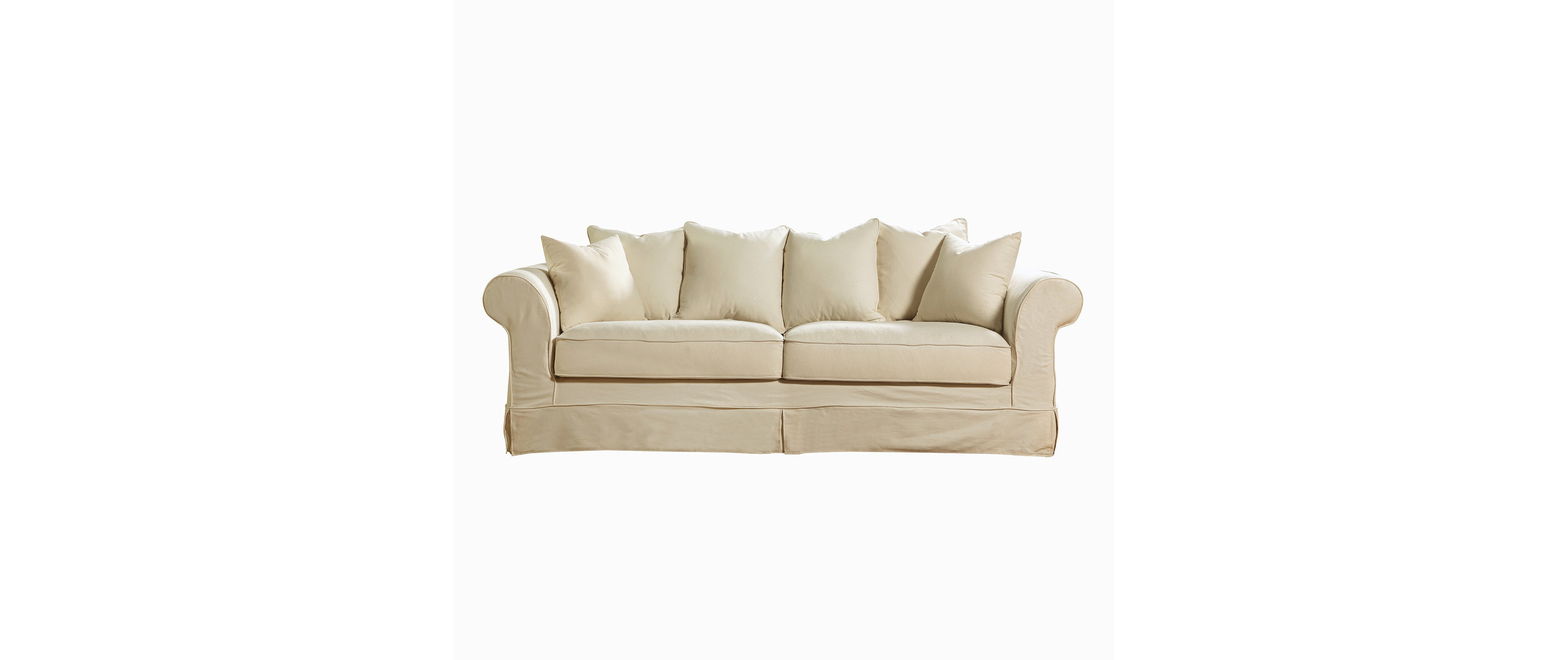 Caring for Your Luna Slipcover Sofa in Cream Practical Tips