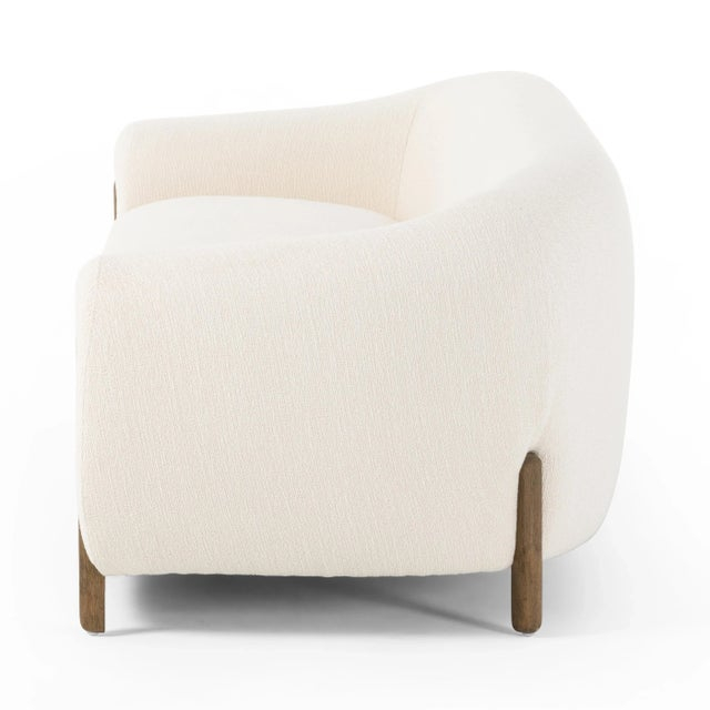 Lyla Sofa, 86", Kerbey Ivory | Chairish pertaining to Lyla Sofa, 86", Kerbey Ivory