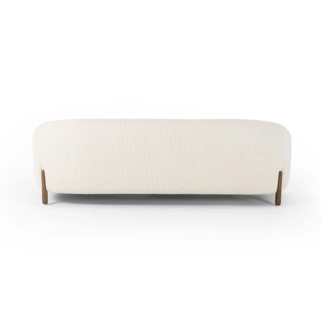 Lyla Sofa, 86", Kerbey Ivory | Chairish with regard to Lyla Sofa, 86", Kerbey Ivory