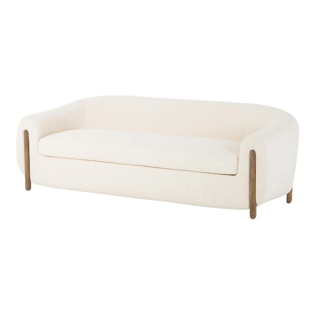 Lyla Sofa, 86", Kerbey Ivory | Chairish within The Lyla Sofa, Kerbey Ivory A Closer Look at Its Design and Comfort