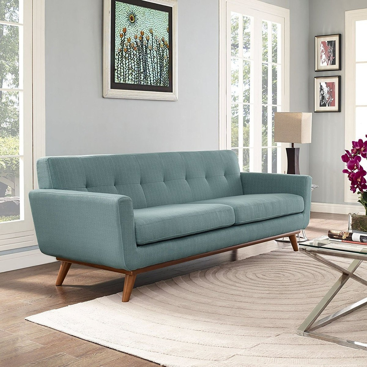 Mid Century Modern Sofa Sleeper | Cabinets Matttroy intended for Preserving and maintaining your mid-century modern fabric sofa collection