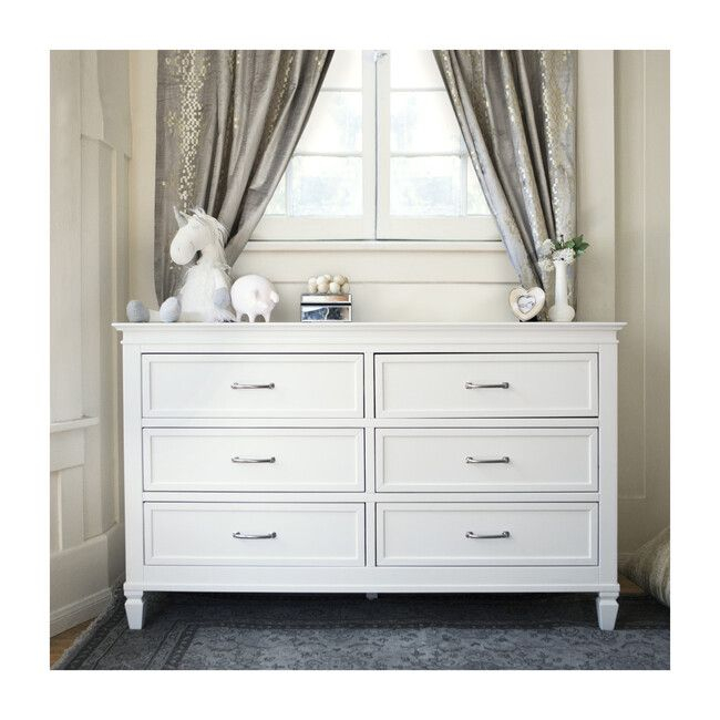Million Dollar Baby Classic | Darlington 6-Drawer Assembled Dresser ... pertaining to Darlington 6-Drawer Assembled Dresser