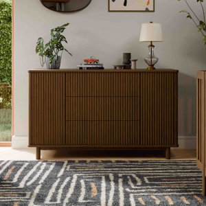 Modern Dressers And Chest | Allmodern regarding Maximizing Space and Style with the Pogo Tambour Dresser Blonde