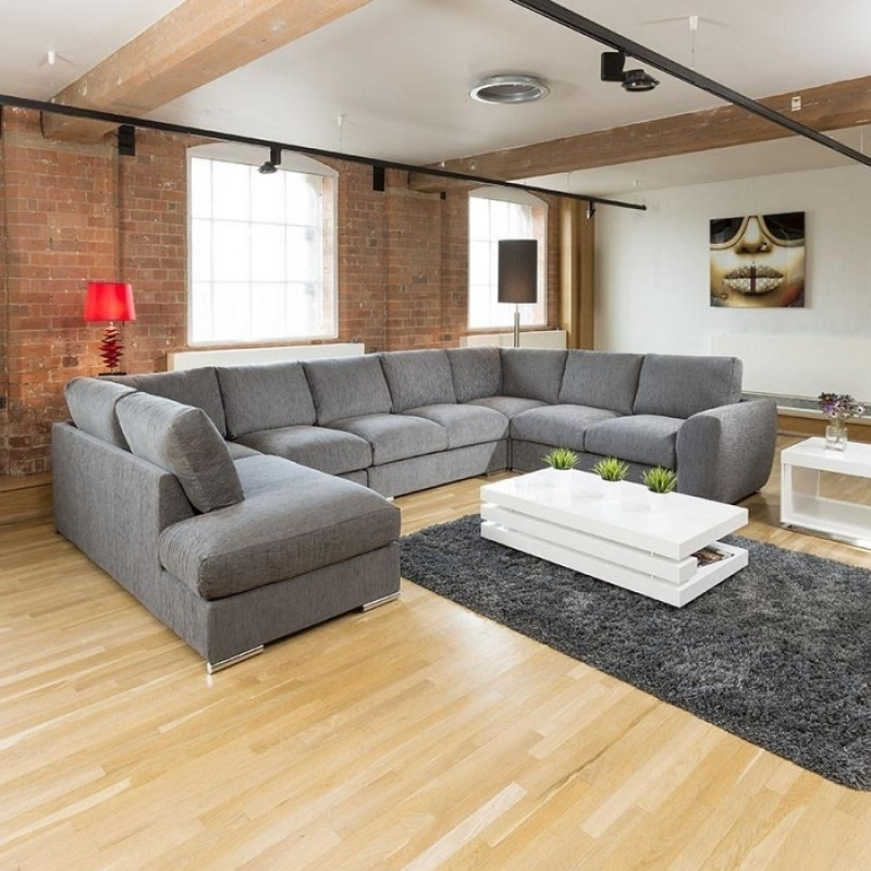 Modern Grey Sectional Sofa - Designer Review & Photo intended for Modern grey sectional sofas redefining living room aesthetics