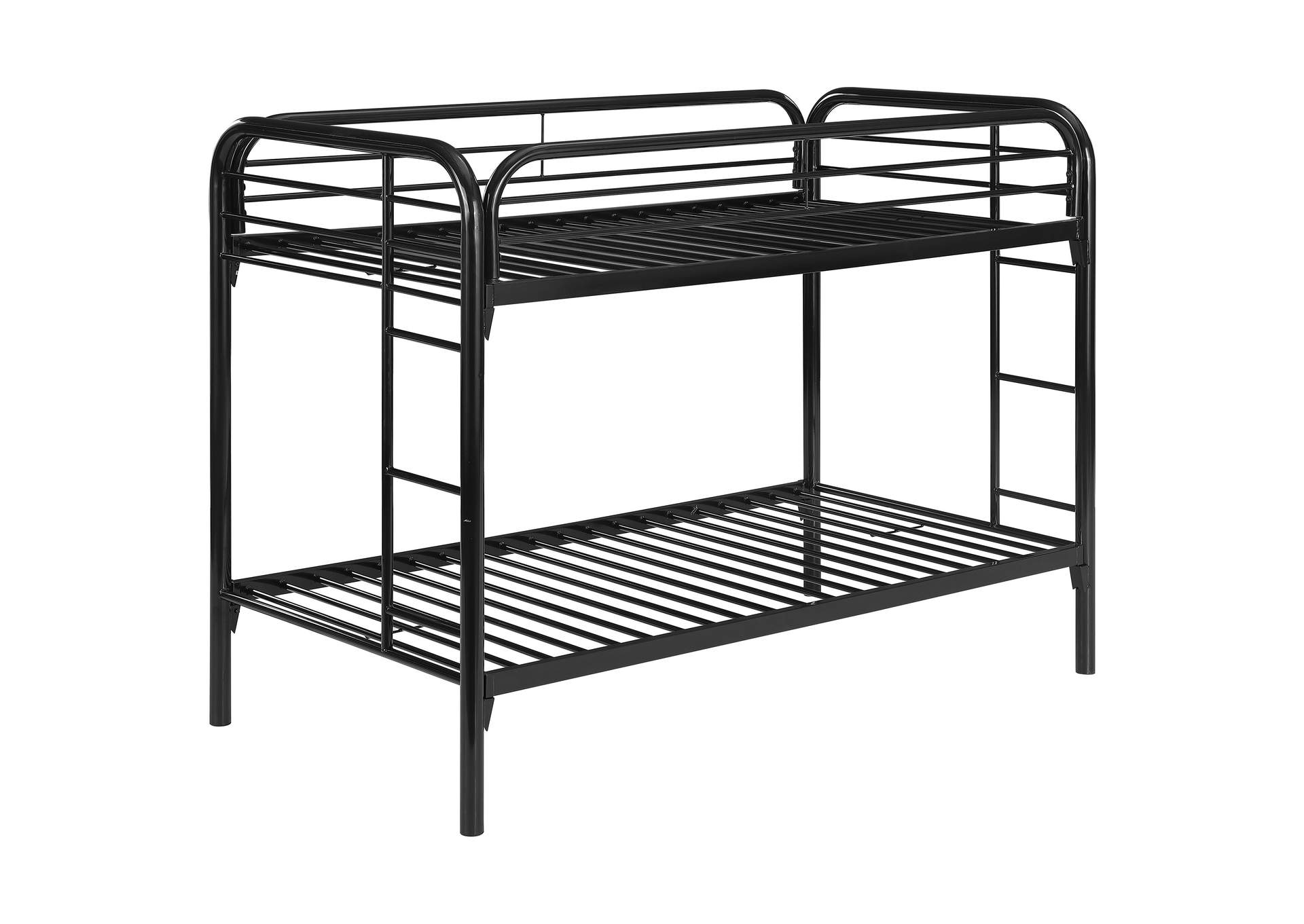 Morgan Metal Twin Over Twin Bunk Bed Black pertaining to Maintaining Longevity of Black Metal Twin Bunk Beds Through Proper Care
