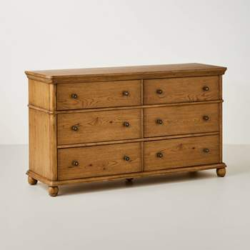 Namesake Liberty 6 Drawer Assembled Dresser - Natural Walnut : Target for Bringing Warmth and Sophistication Home with the Yuzu Dresser