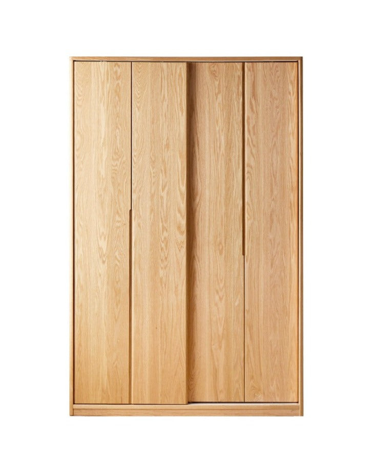 Oak Solid Wood Wardrobe Sliding Door regarding Unlocking the Beauty of Oak Solid Wood Wardrobes and Bookcases