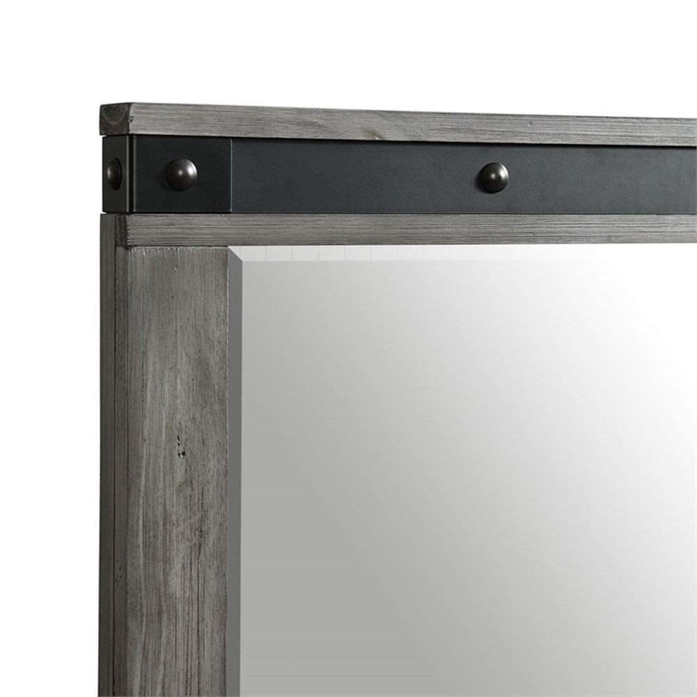 Picket House Furnishings Montauk 6-Drawer Wood Dresser & Mirror Set In ... intended for Navigating Your Choices The Picket House Furnishings Montauk Wood Dresser and Mirror Set