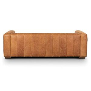 Poly & Bark Canale 86" Sofa In Full-Grain Pure-Aniline Italian Leather ... in Poly And Bark Mateo Leather Sofa, Cognac Tan
