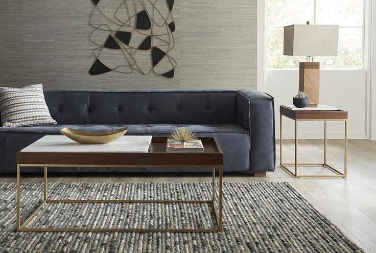 Portia Antique Blue Italian Leather Sofadefault Title | Living Room ... within Understanding the Unique Qualities of Portia Antique Blue Italian Leather Sofas