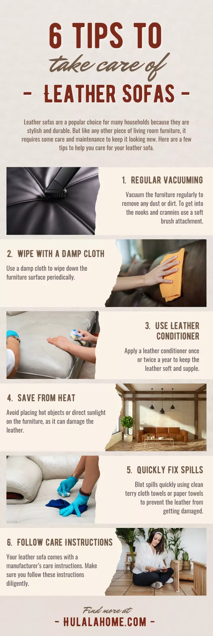 Ppt - 6 Tips To Take Care Of Leather Sofas Powerpoint Presentation ... intended for Tips For Maintaining Leather Sofas