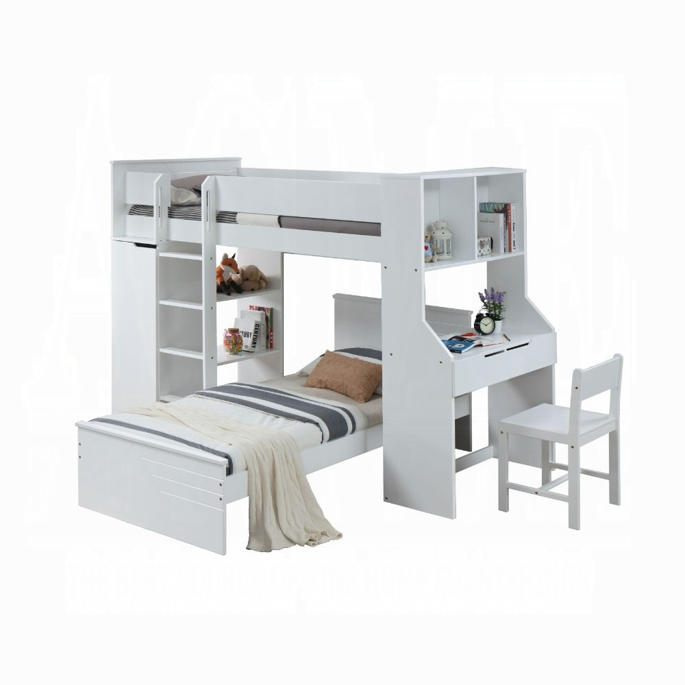 Ragna Twin Loft Bed W/Desk & Wardrobe – Stage Design Miami in Designing with Space in Mind The Versatility of the Ragna Loft Bed