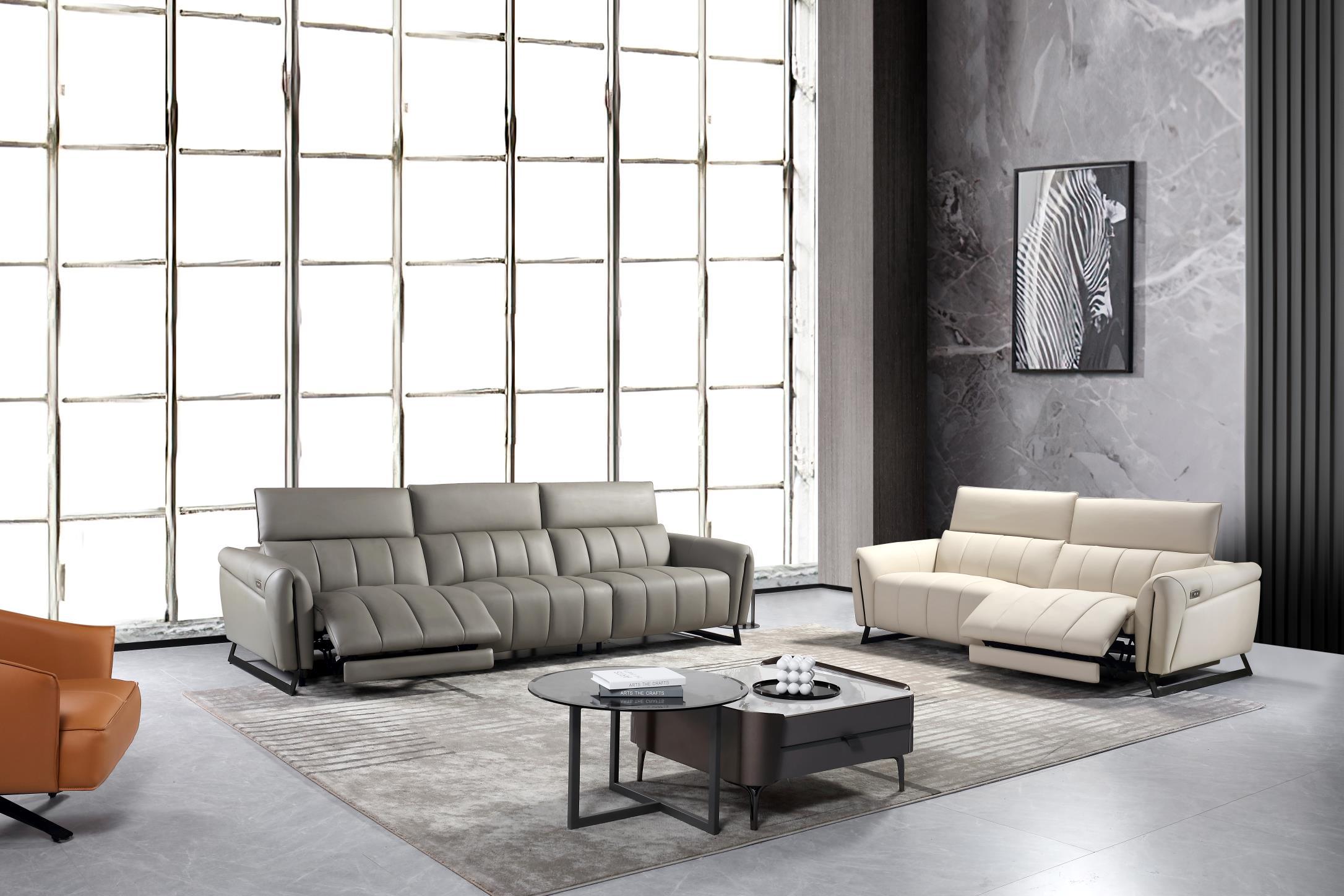 Regale 3 Seater Electric Recliner Leather Sofa With Adjustable Headrest ... throughout Sofa With Adjustable Headrest And Recliner