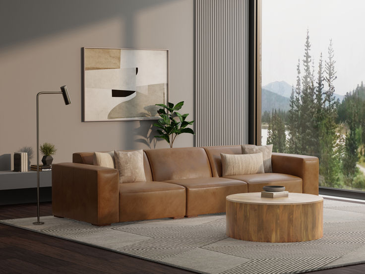 Rex 3 Seater Sofa In 2024 | Modular Sectional Sofa, Modular Sofa ... pertaining to The Genuine Leather Rex 3-Seater Sofa Understanding Its Unique Comfort and Durability