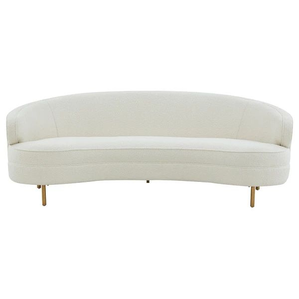 Safavieh Couture Primrose Curved Sofa - On Sale in Creating a Cozy Nook With the Light Pink Primrose Curved Sofa