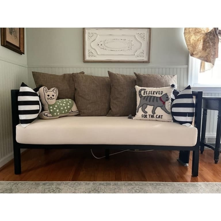 Safavieh Dune Rattan Sofa - 29" W X 62" D X 30" H - On Sale - Bed Bath ... pertaining to The Enduring Appeal of Rattan in Home Decor Safavieh's Take