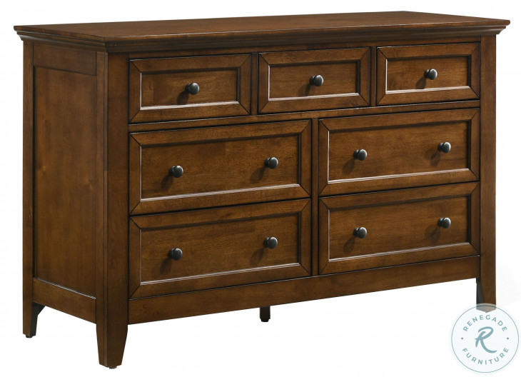 San Mateo Youth Tuscan 7 Drawer Dresser From Intercon | Coleman Furniture with regard to Creating Cozy and Functional Youth Bedrooms with Chifferobes