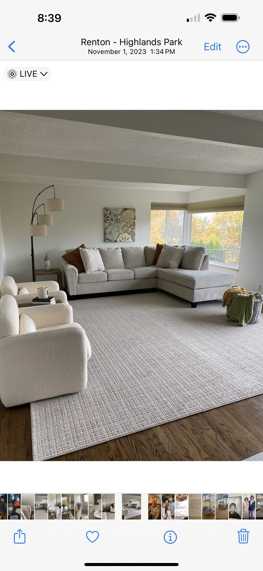 Sectional Sofa Beige For Sale In Renton, Wa - Offerup throughout Gracia Sectional Sofa, Beige