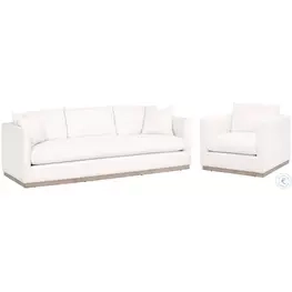 Siena Livesmart Machale Ivory Sofa From Essentials For Living | Coleman ... intended for The Timeless Appeal of the Siena 96" Plinth Base Sofa Explained