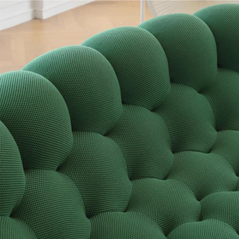Smith Thera Round Arm Curved Sofa | Wayfair inside Gdf Studio Havana Round Arm Curved Sofa, Light Green, Single