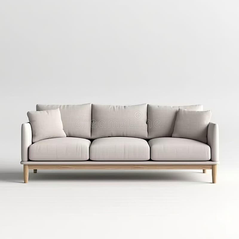 Crafting spaces with modern Scandinavian sofas featuring natural light wood elements