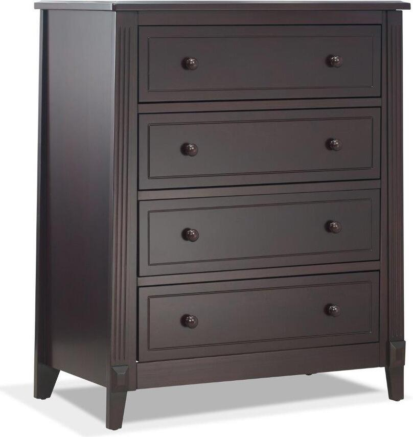 Sorelle Berkley 4 Drawer Chest In Espresso By Sorelle Furniture ... within Why the Sorelle Berkley Gray Chest is a Smart Choice for Modern Nurseries