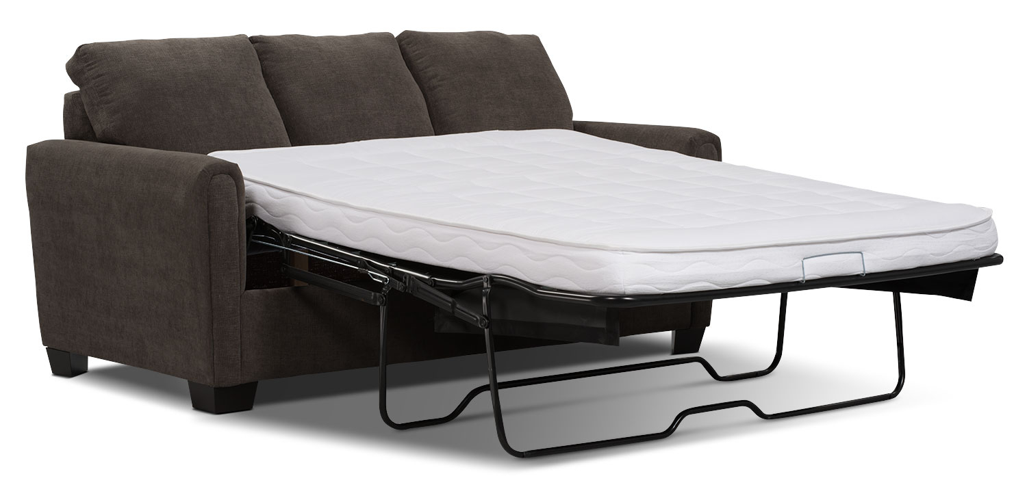 Spa Collection Chenille Full-Size Sofa Bed With Memory Foam Mattress ... with Creating the Perfect Sleep Environment with Memory Foam Convertible Sofas
