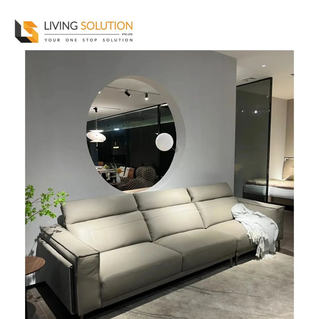 Spark Premium Leather Sofa - Order Online In Singapore - Living Solution with Premium Leather Sofa Supplier Singapore