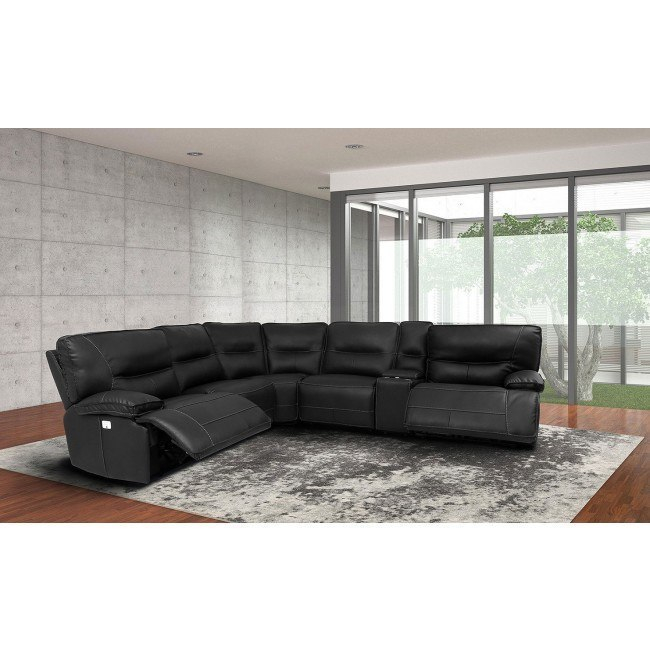 Spartacus Modular Power Reclining Sectional Set (Black) By Parker ... regarding How the Parker Living Spartacus Power Sofa Transforms Your Living Space